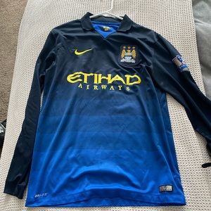 Kun Aguero Manchester City Jersey